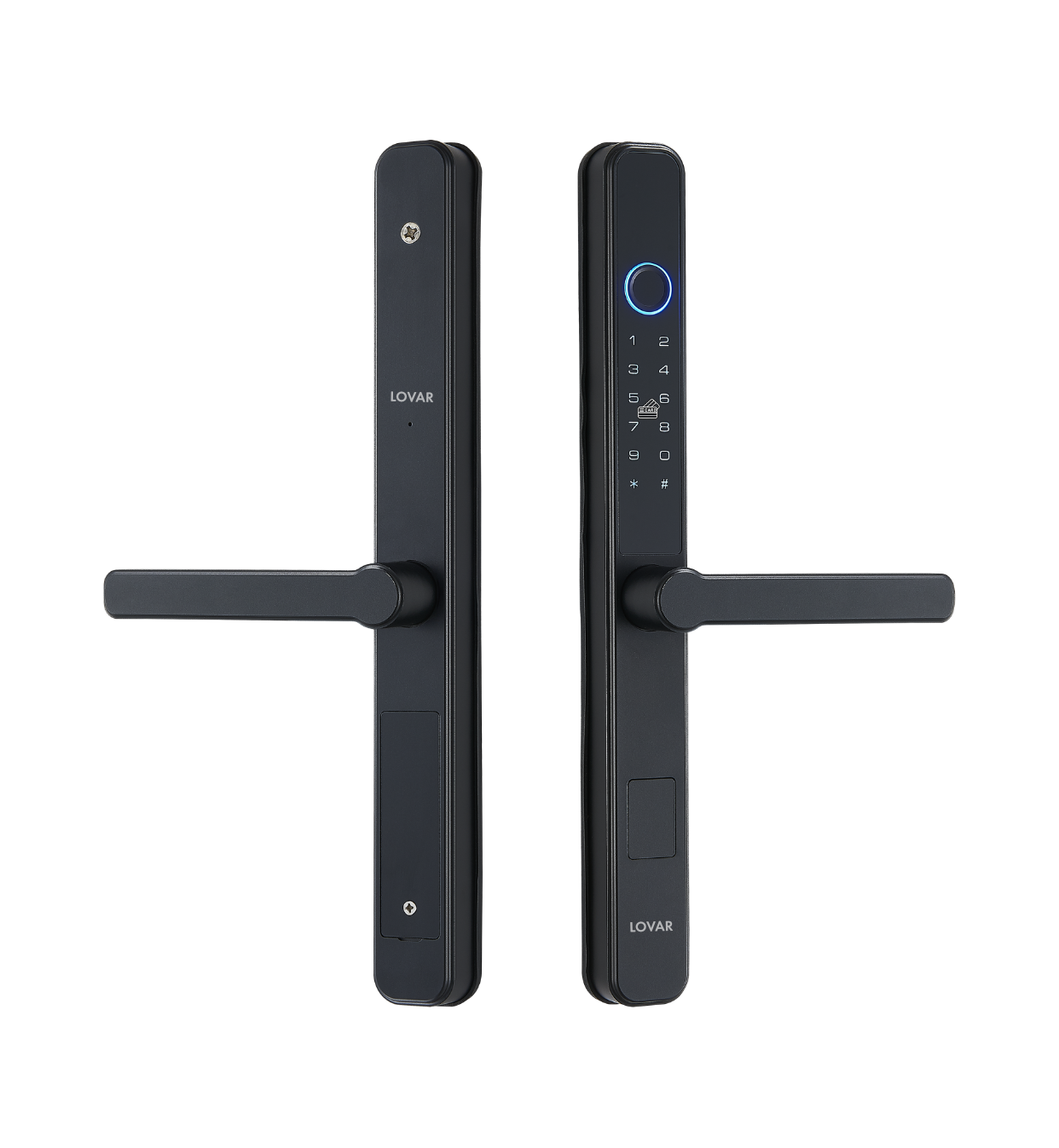 KHÓA CỬA NHÔM LOVAR LV550 MÀU ĐEN