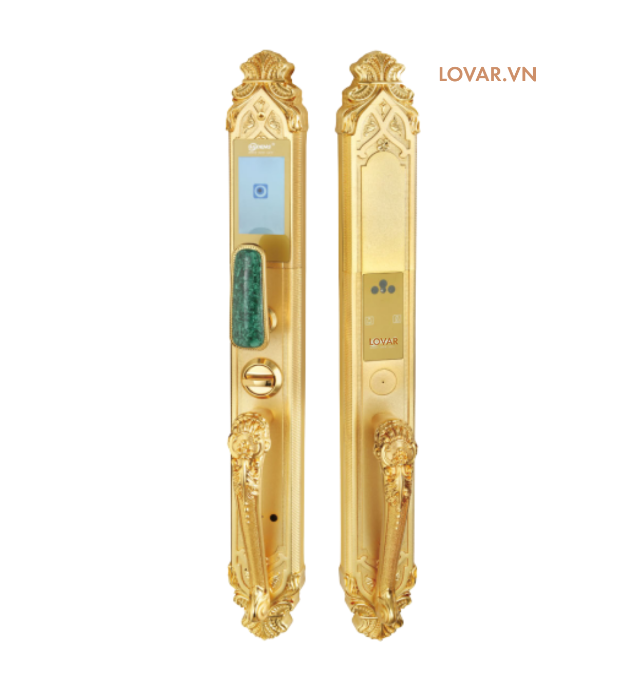 KHÓA THÔNG MINH LOVAR LV816-68 - ĐỒNG THAU MẠ VÀNG 24K THẬT