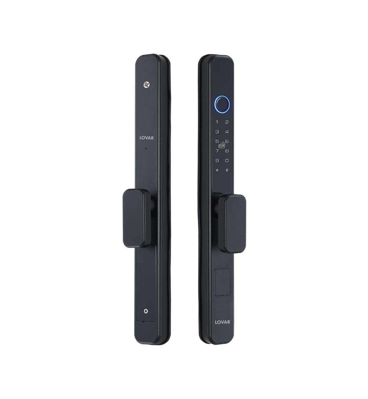 KHÓA CỬA NHÔM LOVAR LV551 - MÀU ĐEN