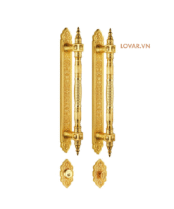 KHÓA CƠ, TAY ĐẨY LOVAR LV6510ML- ĐỒNG THAU MẠ VÀNG 24K THẬT