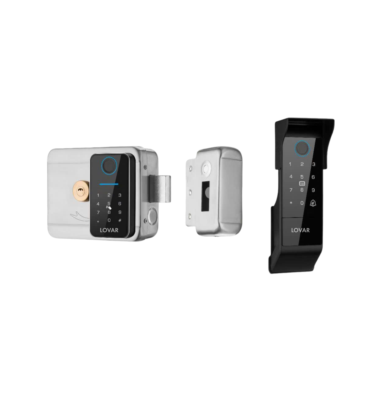 KHÓA CỬA THÔNG MINH LOVAR LV330 inox304