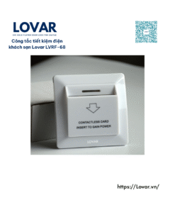 Công tắc tiết kiệm điện khách sạn Lovar LVRF-68