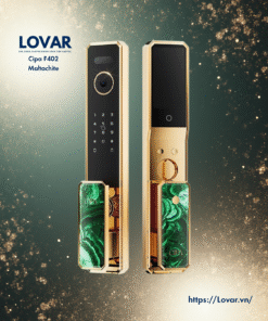 KHÓA THÔNG MINH VENDOME CIPA F402 - MalaChite-Mạ Vàng 24K Thật